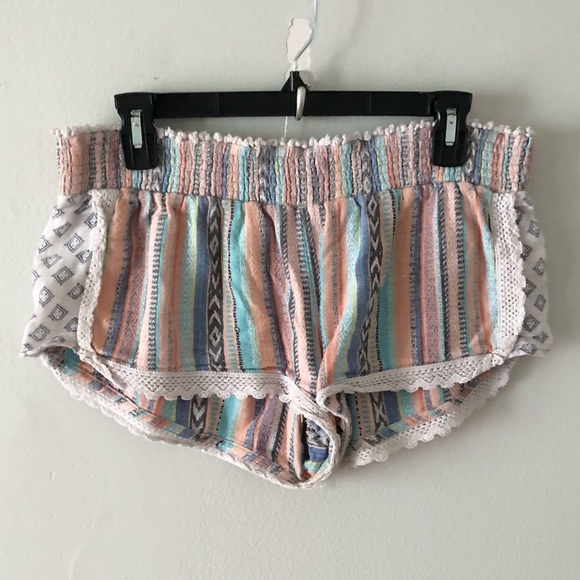 Rip Curl Pants - Rip Curl Cotton Boho Shorts